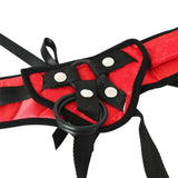 Red Lace Corsette Strap On - iVenuss