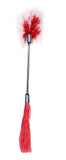 Sex & Mischief Whipper Tickler Red & White - iVenuss