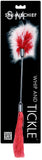 Sex & Mischief Whipper Tickler Red & White - iVenuss