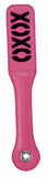 Sex & Mischief Blush Xoxo Pink-black Paddle - iVenuss