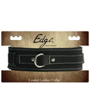 Edge Lined Leather Collar - iVenuss