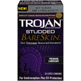 Trojan Studded Bareskin 10 Pack - iVenuss