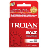 Trojan Enz Regular 3pk(non-lube) - iVenuss