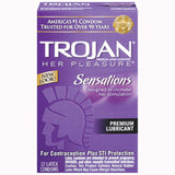 Trojan Her Pleasure Sensations 12 Pack - iVenuss