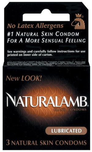 Trojan Naturalamb Condoms 3pk - iVenuss