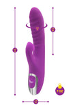 Viben Frenzy Rabbit Vibe W- Clit Suction Berry