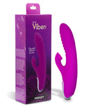 Viben Frenzy Rabbit Vibe W- Clit Suction Berry