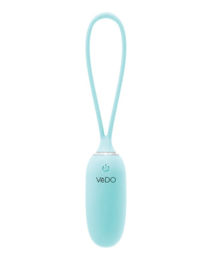 Vedo Kiwi Rechargeable Bullet Insertable Tease Me Turquoise - iVenuss