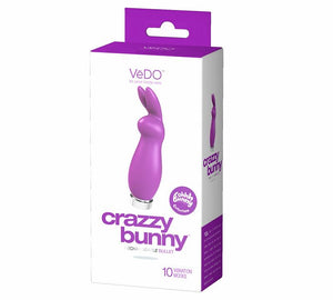 Crazy Bunny Rechargeable Mini Vibe Purfectly Purple - iVenuss