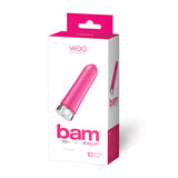Vedo Bam Rechargeable Bullet Foxy Pink - iVenuss