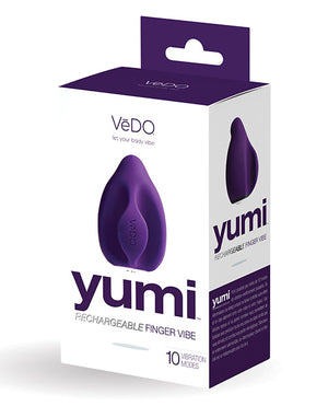 Vedo Yumi Rechargeable Vibe Deep Purple - iVenuss