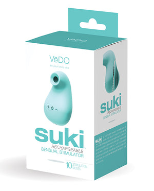 Vedo Suki Rechargeable Sonic Vibe Tease Me Turquoise - iVenuss