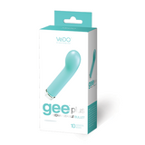 Gee Plus Rechargeable Vibe Tease Me Turquoise - iVenuss