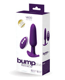 Vedo Bump Plus Rechargeable Remote Control Anal Vibe Deep Purple - iVenuss