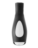 Vedo Torpedo Rechargeable Stroker Just Black W- Glow Sleeve - iVenuss