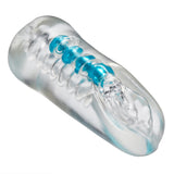 Cloud 9 Double Ended Stroker Beaded Stroker Clear - iVenuss