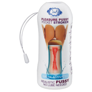 Cloud 9 Pleasure Pussy Pocket Stroker Water Activated Tan - iVenuss