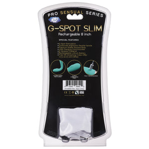 Cloud 9 Rechargeable G-spot Slim 8in Single Motor Teal - iVenuss