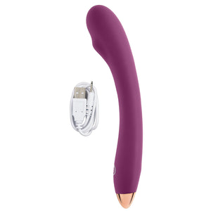 Cloud 9 Rechargeable G-spot Slim 8in Single Motor Plum - iVenuss