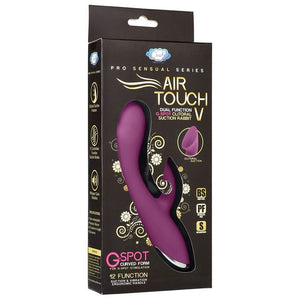 Pro Sensual Air Touch V G Spot Dual Function Clitoral Suction Rabbit - iVenuss