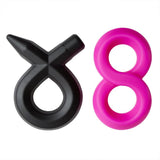 Pro Sensual Silicone Super 8 Ring & Tie Sling 2 Pack - iVenuss