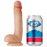 Cloud 9 Dual Density Dildo Touch 7in W- Balls Flesh - iVenuss