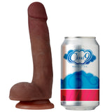 Cloud 9 Dual Density Dildo Touch 7in W- Balls Brown - iVenuss
