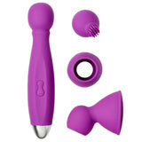 Cloud 9 Health & Wellness Wand Kit 9 Function Flexible Head Purple - iVenuss