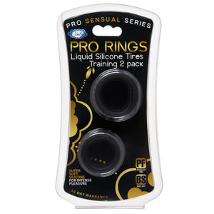 Cloud 9 Pro Rings Liquid Silicone Tires 2 Pack Black - iVenuss