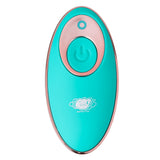 Cloud 9 Health & Wellness Wireless Remote Control Egg W- Stroking Motion Teal