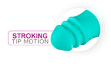 Cloud 9 Health & Wellness Wireless Remote Control Egg W- Stroking Motion Teal