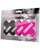 Peekaboos Censored Black-pink