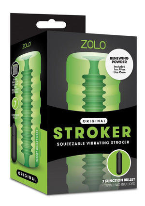 Zolo Original Squeezable Vibrating Stroker - iVenuss