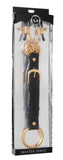 Master Series Penitentiary Nipple Clamps & Cock Ring Set Gold - iVenuss