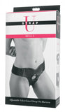 Strap U Fleece Lined Leather Strap On - iVenuss