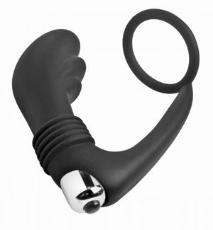 Master Series Prostatic Play Nova Prostate Massager & Cock Ring - iVenuss