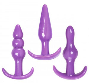 Trinity Vibes Anal Trainer 3pc Anal Play Kit - iVenuss