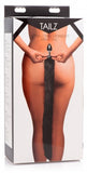 Tailz Extra Long Midnight Mink Tail Metal Anal Plug - iVenuss