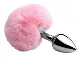 Tailz Pink Fluffy Bunny Tail Anal Plug - iVenuss