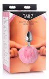 Tailz Pink Fluffy Bunny Tail Anal Plug - iVenuss