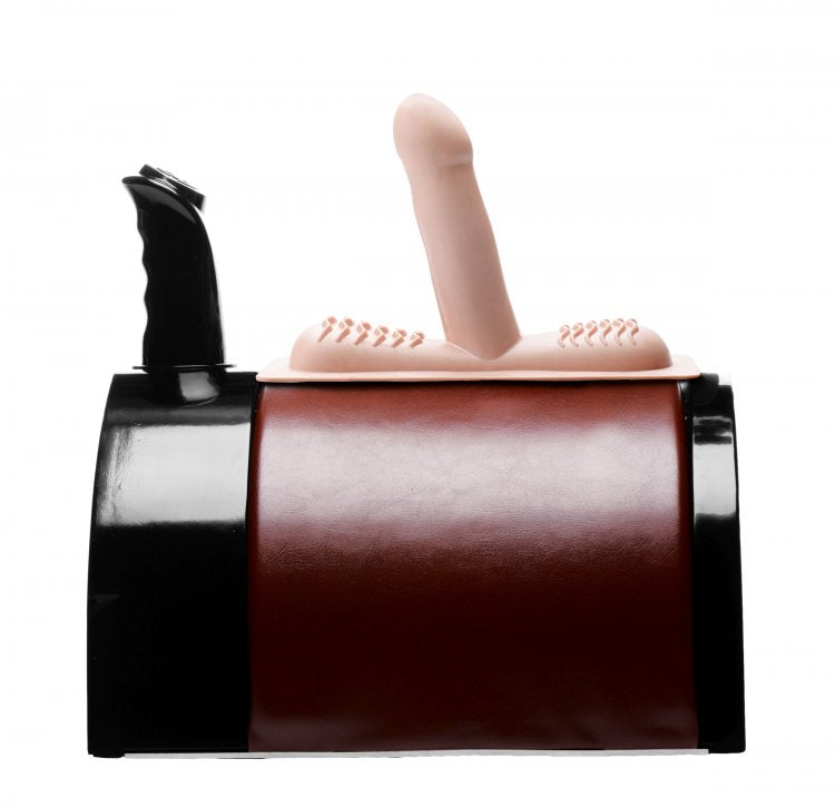 Love Botz Saddle Deluxe Riding Sex Machine W-dual Attachments - iVenuss