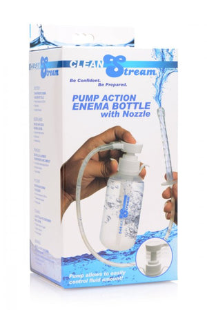 Cleanstream Pump Action Enema Bottle W- Nozzle 300ml - iVenuss