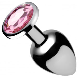 Booty Sparks Pink Gem Medium Anal Plug - iVenuss