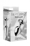 Booty Sparks Clear Gem Medium Anal Plug - iVenuss