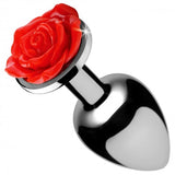 Booty Sparks Red Rose Medium Anal Plug - iVenuss