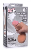 Loadz 8in Dual Density Squirting Dildo Light (out Beg Dec)
