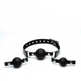 Strict Interchangeable Silicone Ball Gag Set - iVenuss