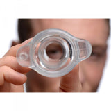 Master Series Gape Glory Clear Hollow Anal Plug - iVenuss
