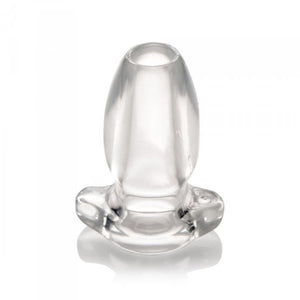 Master Series Peephole Clear Hollow Anal Plug - iVenuss