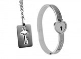 Master Series Cuffed Locking & Key Necklace - iVenuss